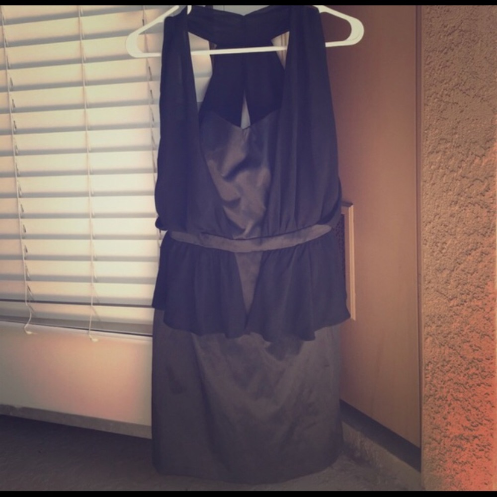 Black ASOS cocktail dress